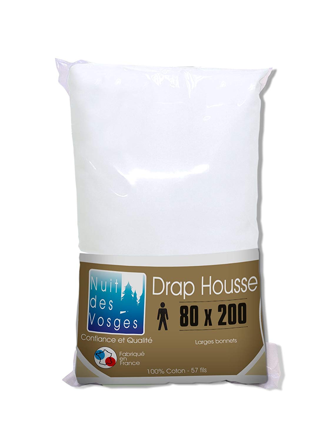 Dreamzie - Drap Housse 80x200 - Microfibre (100%…